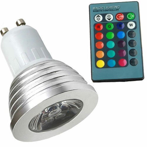 Faretto lampada luce led rgb - led,