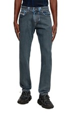 Diesel 2019 D-Strukt-S3 09I47 Uomo Jeans W34 Scuro Sottile Vita Media Prezzo 350