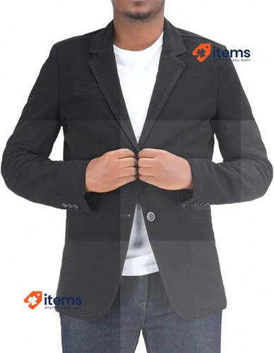 Giacca slim fit uomo - da, nera
