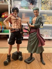 One Piece Ace Zoro Action Figure Set Edizione da Collezione Dettagliato Raro