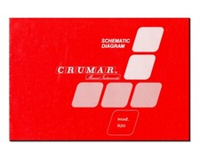 CRUMAR 920 Service Manual repair Schematic Diagrams Schaltplan Schema Elettrico