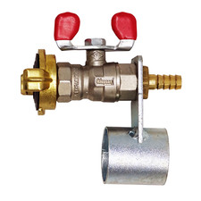 Rubinetto aria con supporto 25