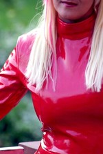 Abito Vernice Vinile Qualità