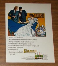 Rara Pubblicità Gran CODORNIU