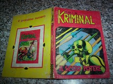 KRIMINAL N.370 ORIGINALE CORNO