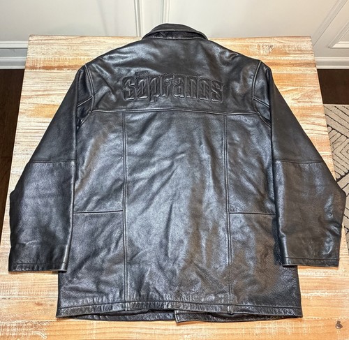 The sopranos hbo giacca pelle - the,