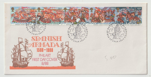 1988 fdc armada - uk,