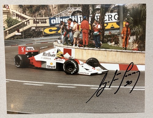 Ayrton senna foto firmata - foto, e