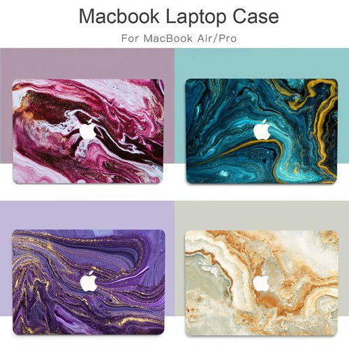 Cover rigida per laptop marmo