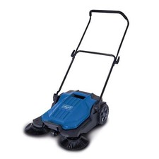 Spazzatrice manuale a rulli e scope laterali larghezza 650 mm Scheppach s800