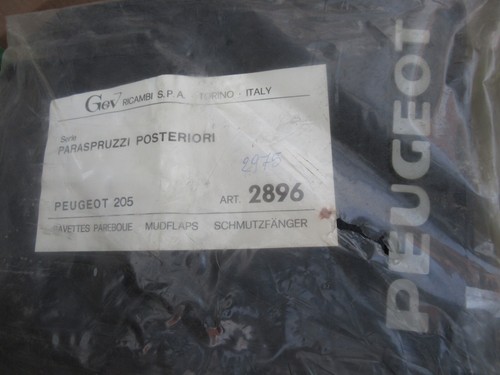 Peugeot 205 paraspruzzi - peugeot,