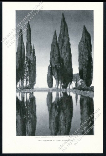 1904 maxfield parrish villa - maxfield,