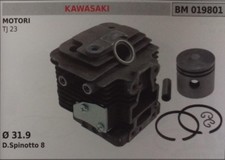CILINDRO COMPLETO E PISTONE TAGLIASIEPE tosasiepi KAWASAKI TJ 23 Ø 31.9