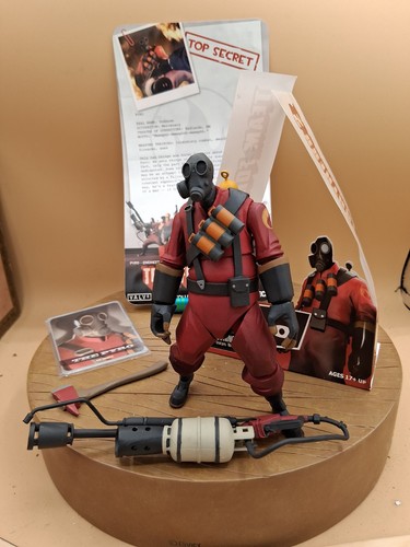 Red pyro team fortress - fortress, 2