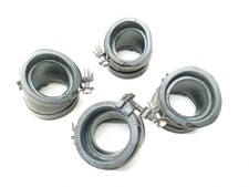 SET  COLLETTORI  ASPIRAZIONE AIRBOX INTAKE RUBBER SET  HONDA HORNET 600 03-04