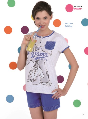 Pigiama donna disney art - pigiama,