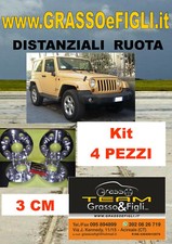 KIT 4 Distanziali Ruota For