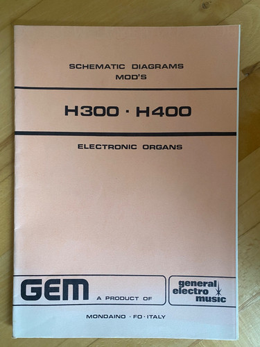Gem h300 h400 service manual - gem,