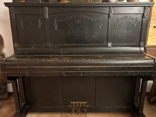 Pianoforte verticale antico - ,