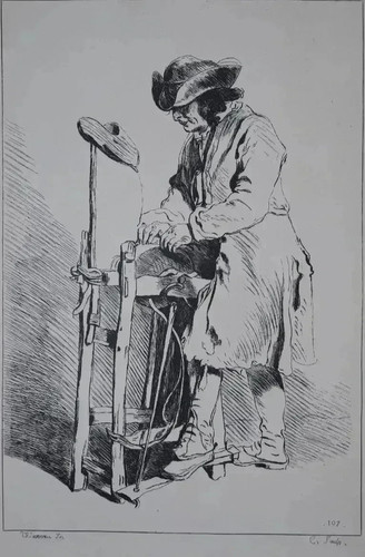 Comte caylus heliogravure - comte,