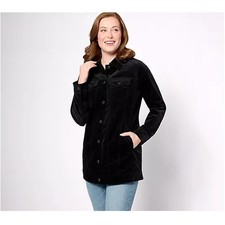 Giacca donna velluto denim & co media elasticizzata capsula graffetta strato autunno nuova con etichette