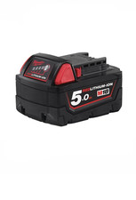 Milwaukee M18B5 batteria rossa