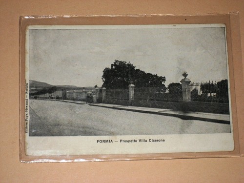 Cartolina prospetto villa - cartolina,