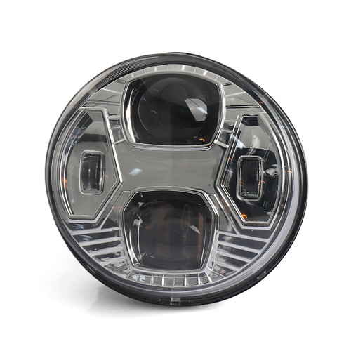 Gruppo luce faro led - , cromato