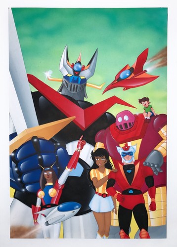 Grande mazinga disegno - grande, ad