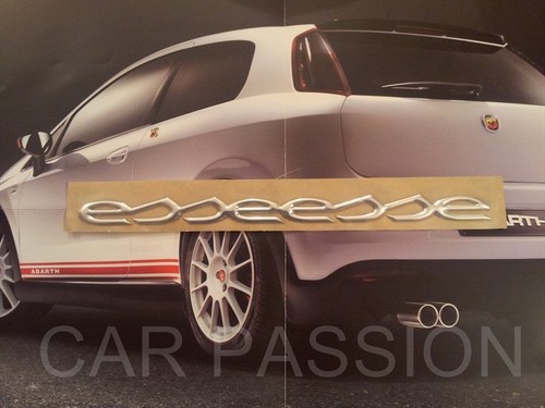Scritta logo esseesse 500 - esseesse,