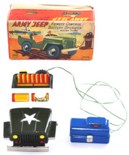 Rara Jeep RC Esercito Vintage