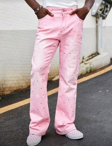 Jeans uomo lusso diamante - jeans,