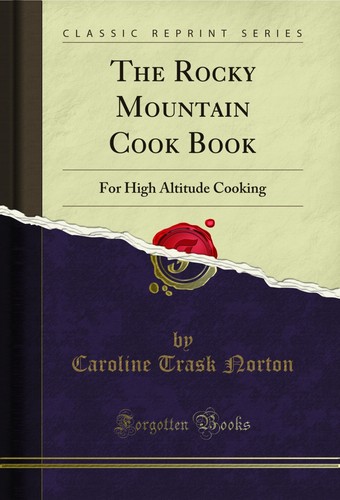 The rocky mountain cook book - rocky,