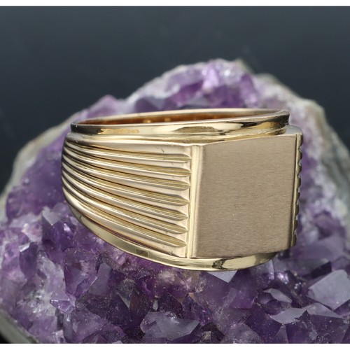 Anello uomo vintage oro - in,