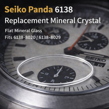 Seiko Panda 6138 Cristallo di