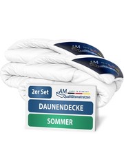 2x Piumino estivo leggero -