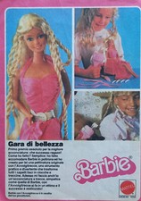 Pubblicità Italian Ritaglio 1983 BARBIE AVVOLGITRECCE gara di bellezza