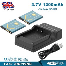 2x 1200 mAh 3,7 V NP-BN1