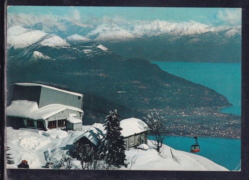 Cartolina mottarone funivie - mottarone,