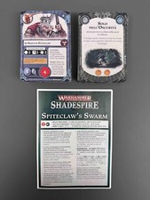 Warhammer Underworlds Shadespire LO SCIAME DI SPITECLAW Rivals Deck Carte ITA