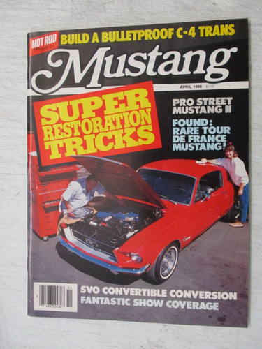 Mustang magazine april - mustang,