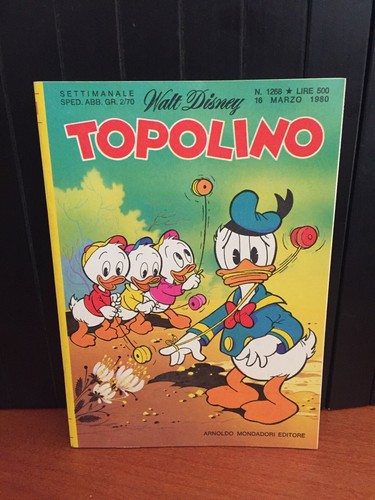 Topolino 1268 edizione - topolino,