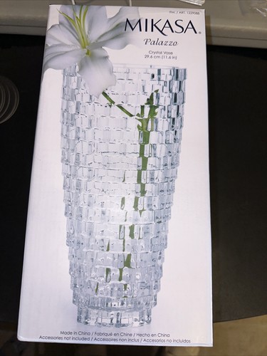 Vaso cristallo mikasa - vaso,