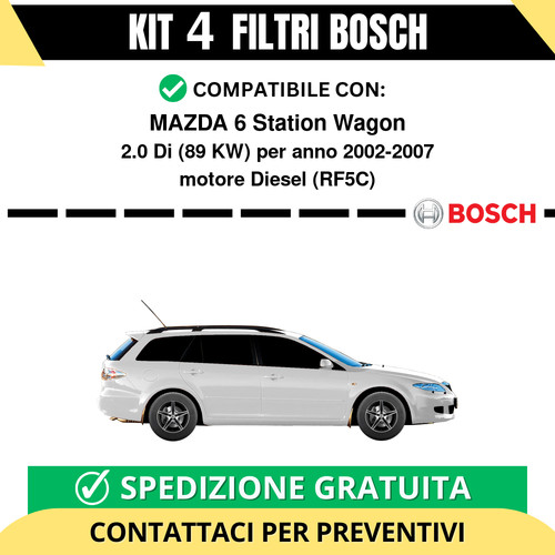 Kit bosch filtri - 4,