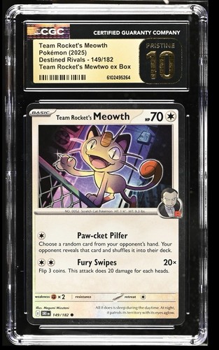 Pokemon cgc pristine team - pokemon,