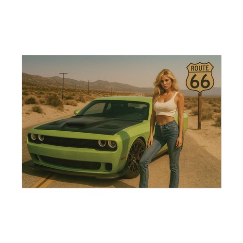 Poster dodge challenger - dodge, —