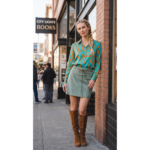 Minigonna vintage anni in - vintage, 70