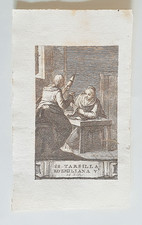 stampa incisione d'epoca da
