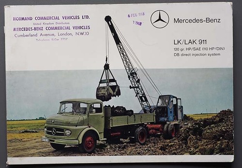 Brochure mercedes lak - brochure, lk/lak