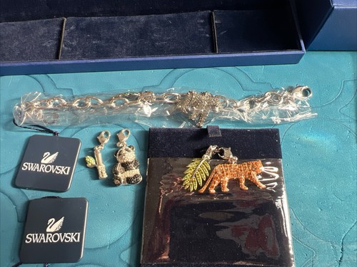 Swarovski panda tiger - panda,,